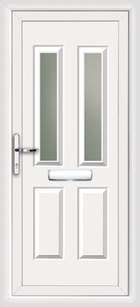 Leeds Sella chartwell green upvc front door